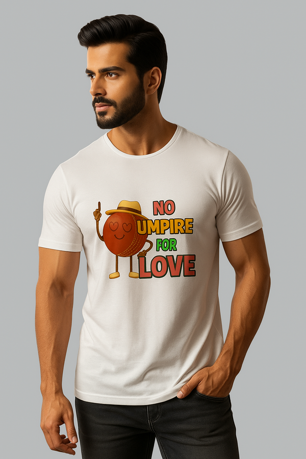 Men's Round Neck T-Shirt – "No Empire for Love"