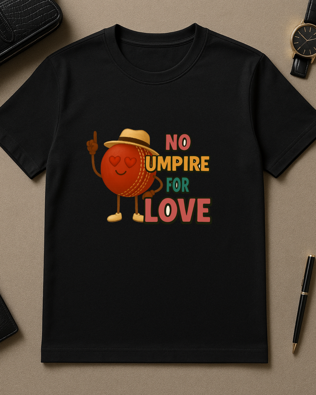 Men's Round Neck T-Shirt – "No Empire for Love"