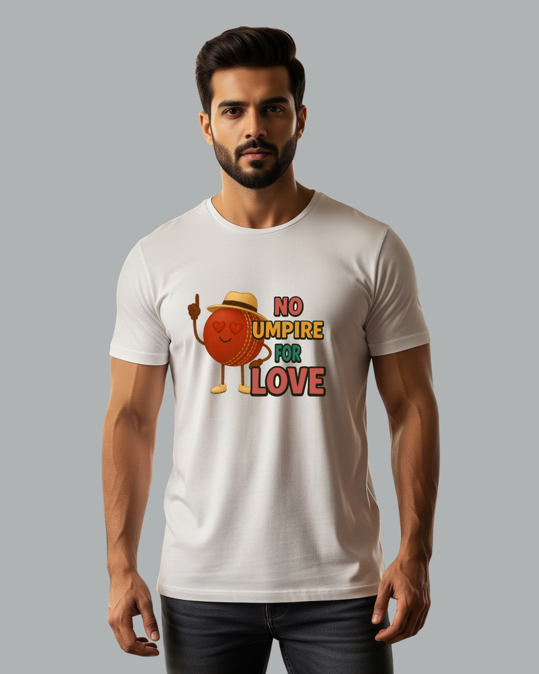 Men's Round Neck T-Shirt – "No Empire for Love"